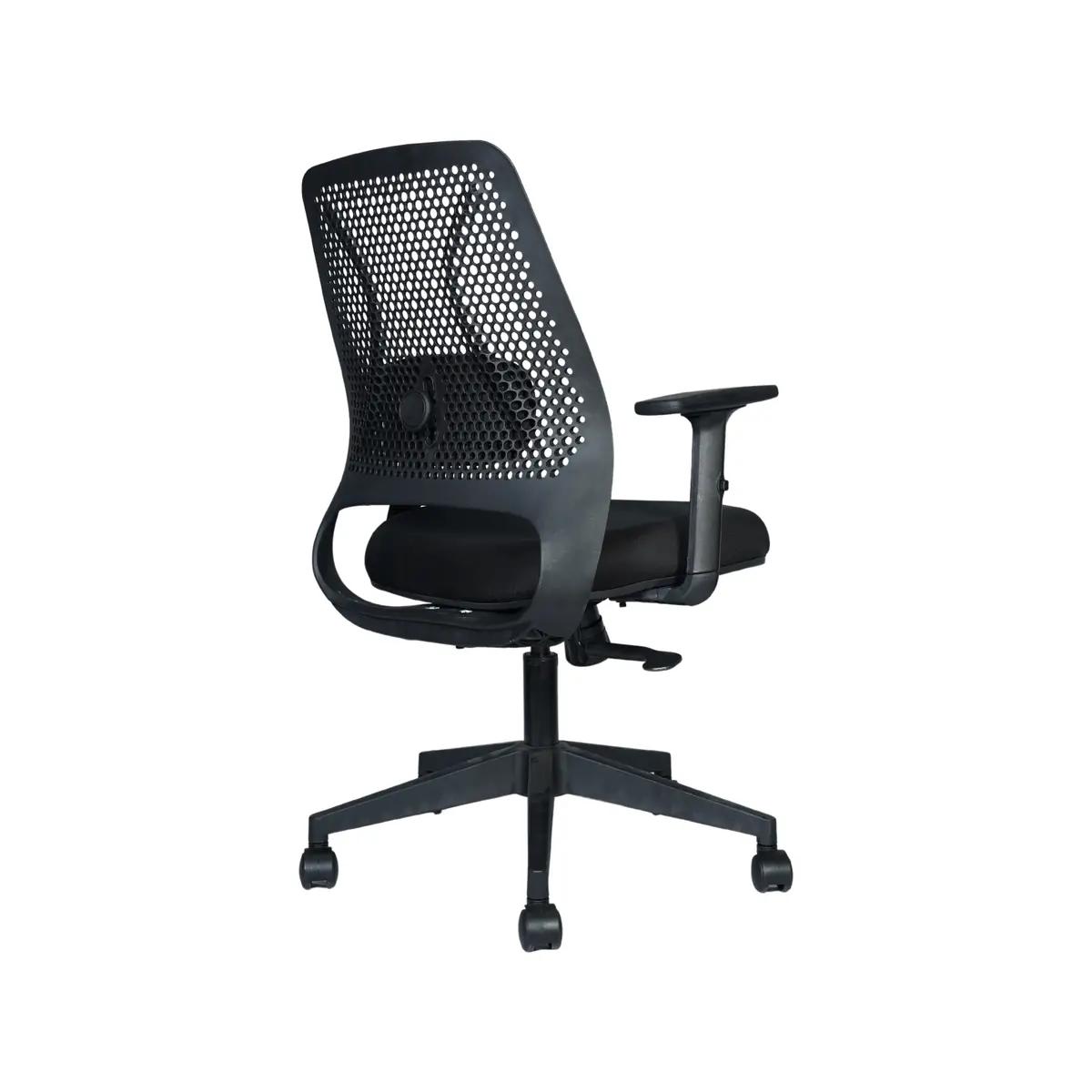 DecArt Bubble Mid-Back Chair in Black